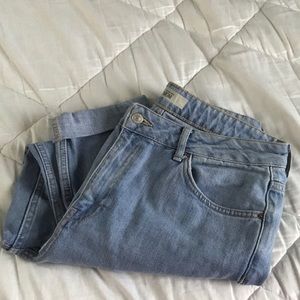 Topshop mom jeans